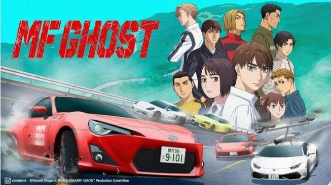 Review Anime MF Ghost: Nostalgia Initial D dalam Kemasan Modern